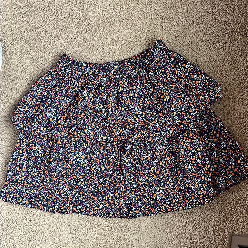 Crewcuts (JCrew) Girls Floral Skirt